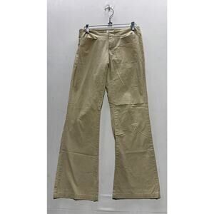 Vintage Old Navy Beige Pants Women’s Size 1 - Casual Flare Stretch Trousers